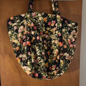 BAGGU Cloud Tote Photo Floral Lantana